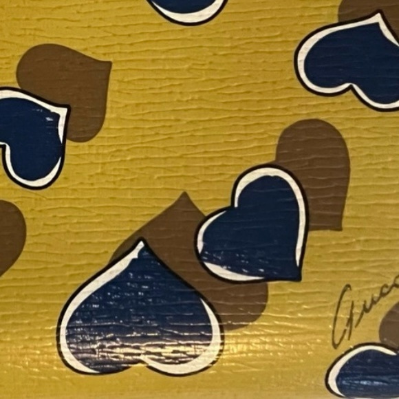 Gucci Shanghai Heartbeat Leather Zippy Continental Wallet - Picture 5 of 12